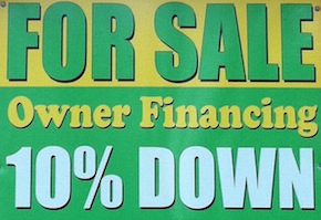 Owner Financing Sign